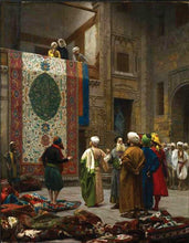 Load image into Gallery viewer, The Carpet Merchant, c.1887 سوق السجاد – القاهرة
