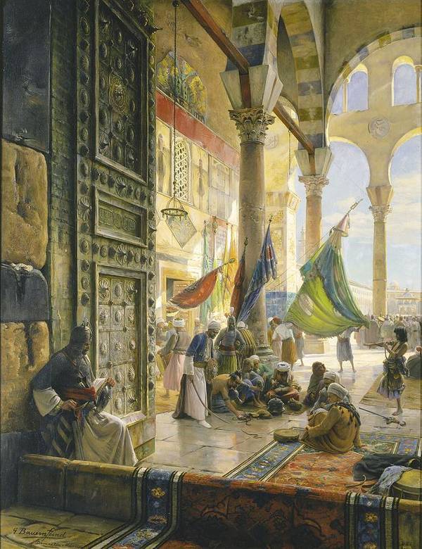المسجد الأموي - دمشق  1890م