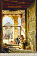 Load image into Gallery viewer, the gate of the great umayyad mosque damascus 1890 المسجد الأموي دمشق
